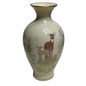 Lenox Limited Edition Collections Mothers Day 1984 Lenox Pierced Garden Vase 8”